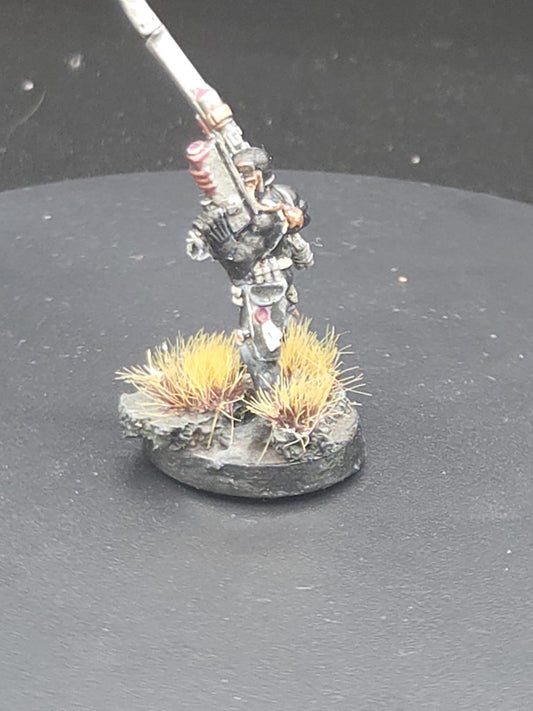 Warhammer 40k 1997 Vindicare Assassin with Exitus Pistol Table Ready Finecast1