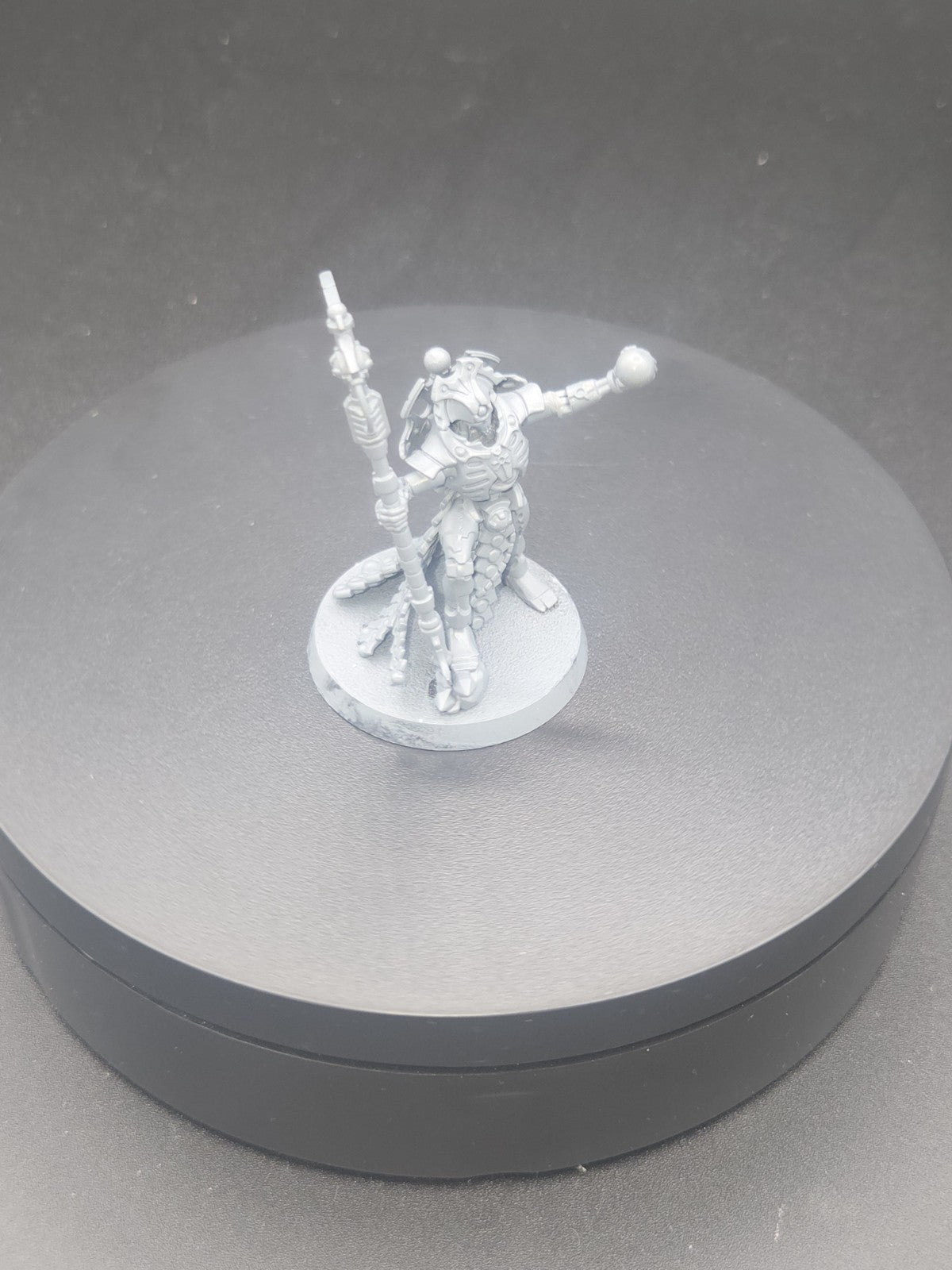Necron Overlord with Resurrection Orb + Voidscythe - Warhammer 40K - well built 3