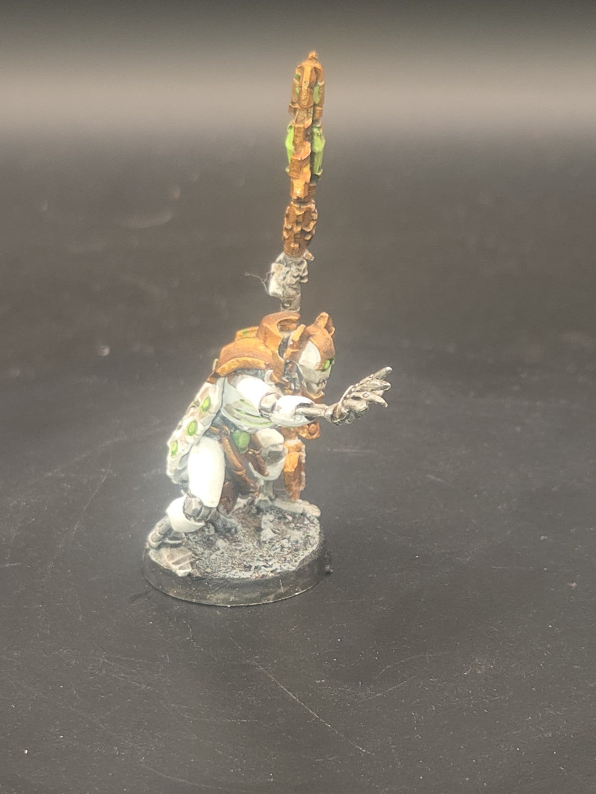 Games Workshop Necron Cryptek Miniature Tabletop ready Painted Finecast3