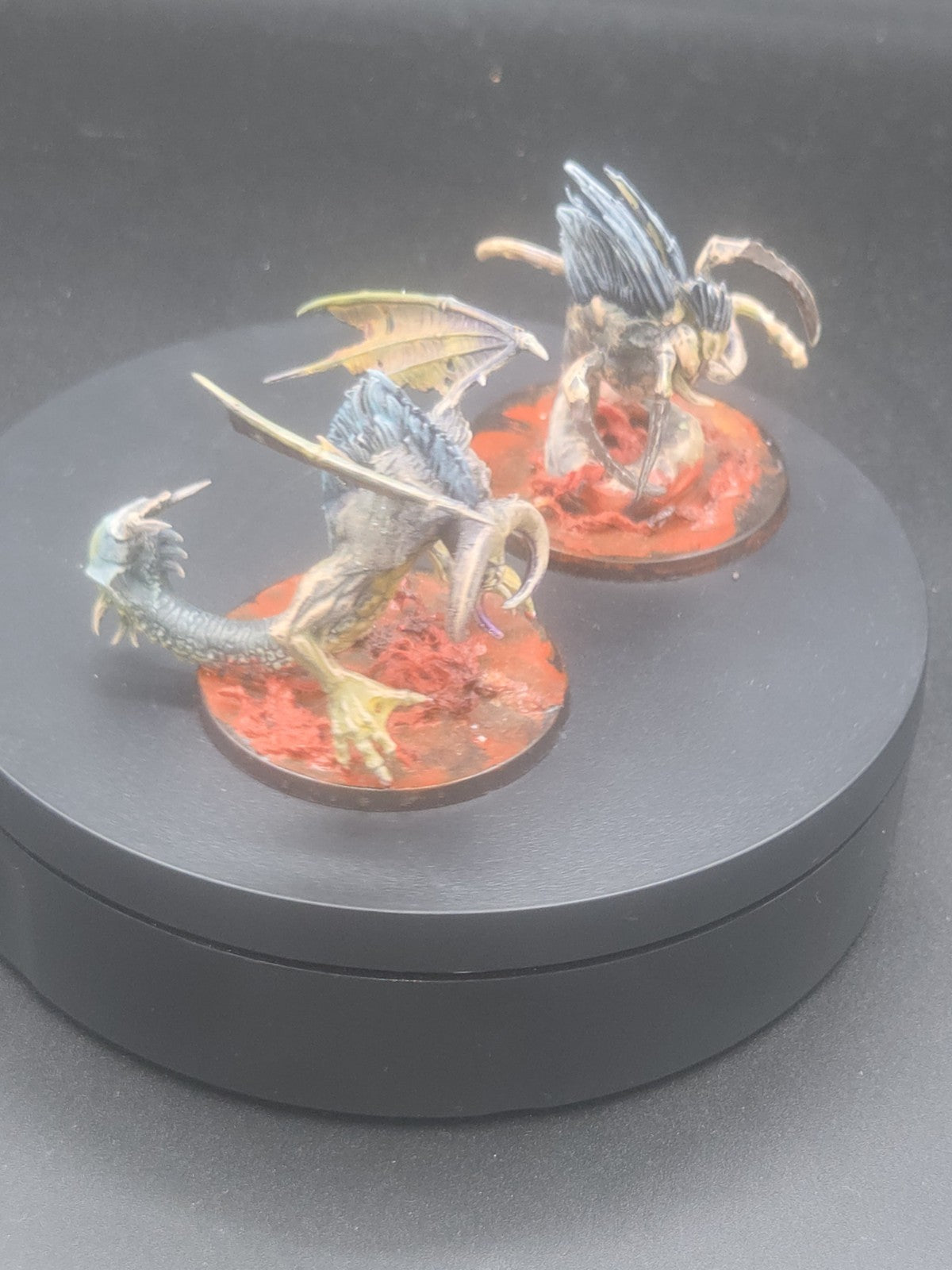 Warhammer 40k Chaos Spawn x2 , Table Ready. Creepy looking3