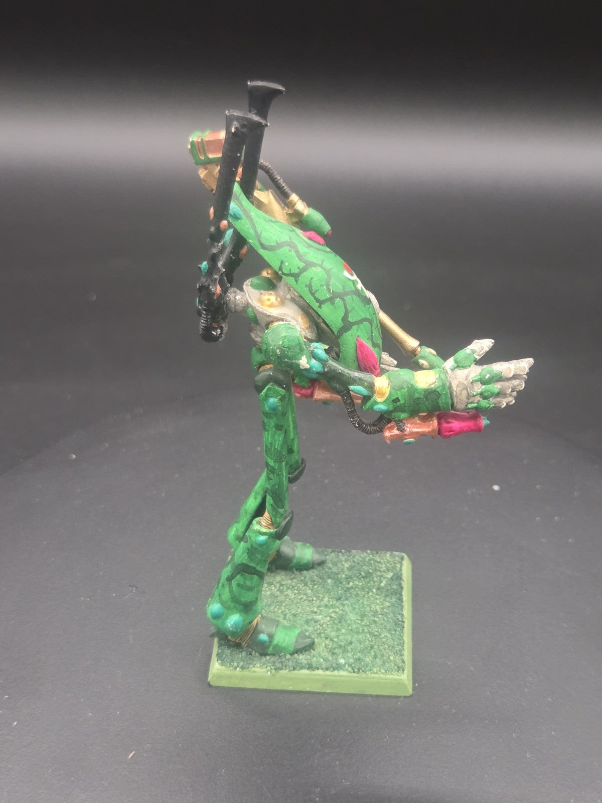 Warhammer 40k Eldar Dreadnought Wraithlord Painted 2nd Metal OOP 3