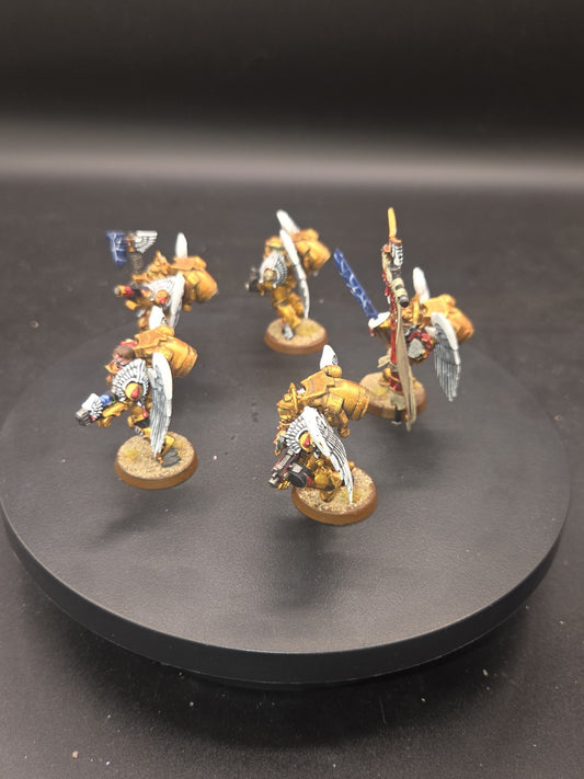 BLOOD ANGELS Sanguinary Guard x5 Tabletop Ready Well Painted 1