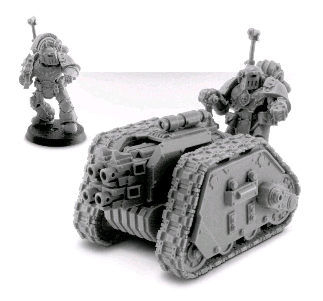 The Horus Heresey, Legion Rapier Quad Mortar + Quad Bolter Forgeworld see descr2