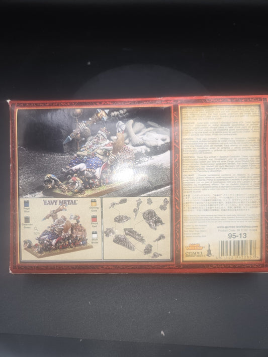 GW WHF Ogre Kingdoms Greasus Goldtooth Metal NiB see description 1