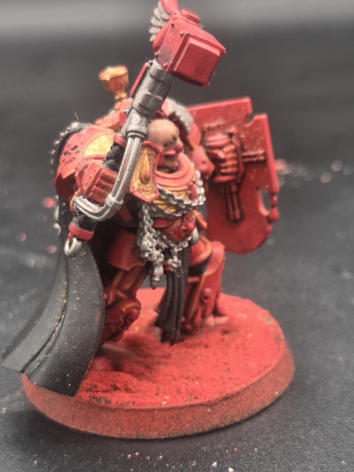 Blood Angels Captain Karlaen OOP RARE Space Marines Warhammer 40K Tabletop Ready3