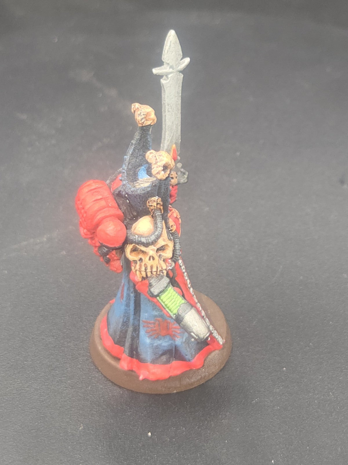 Warhammer 40K Metal Blood Angels Chief Librarian Mephiston Painted Metal OOP3