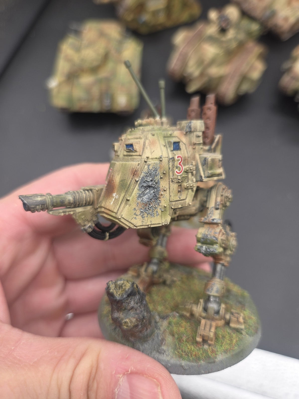 40k Cadian Army Armor see description. Dps painted See description 7