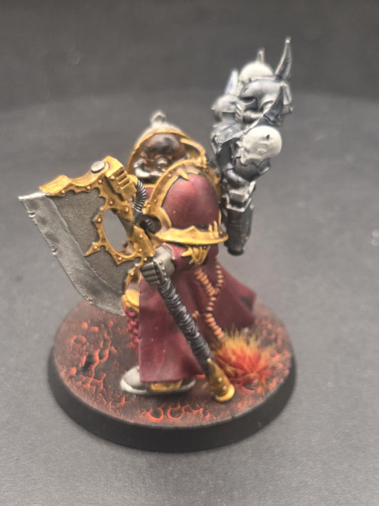 Chaos Space Marines Master of Executions - Warhammer 40k Painted & Based1