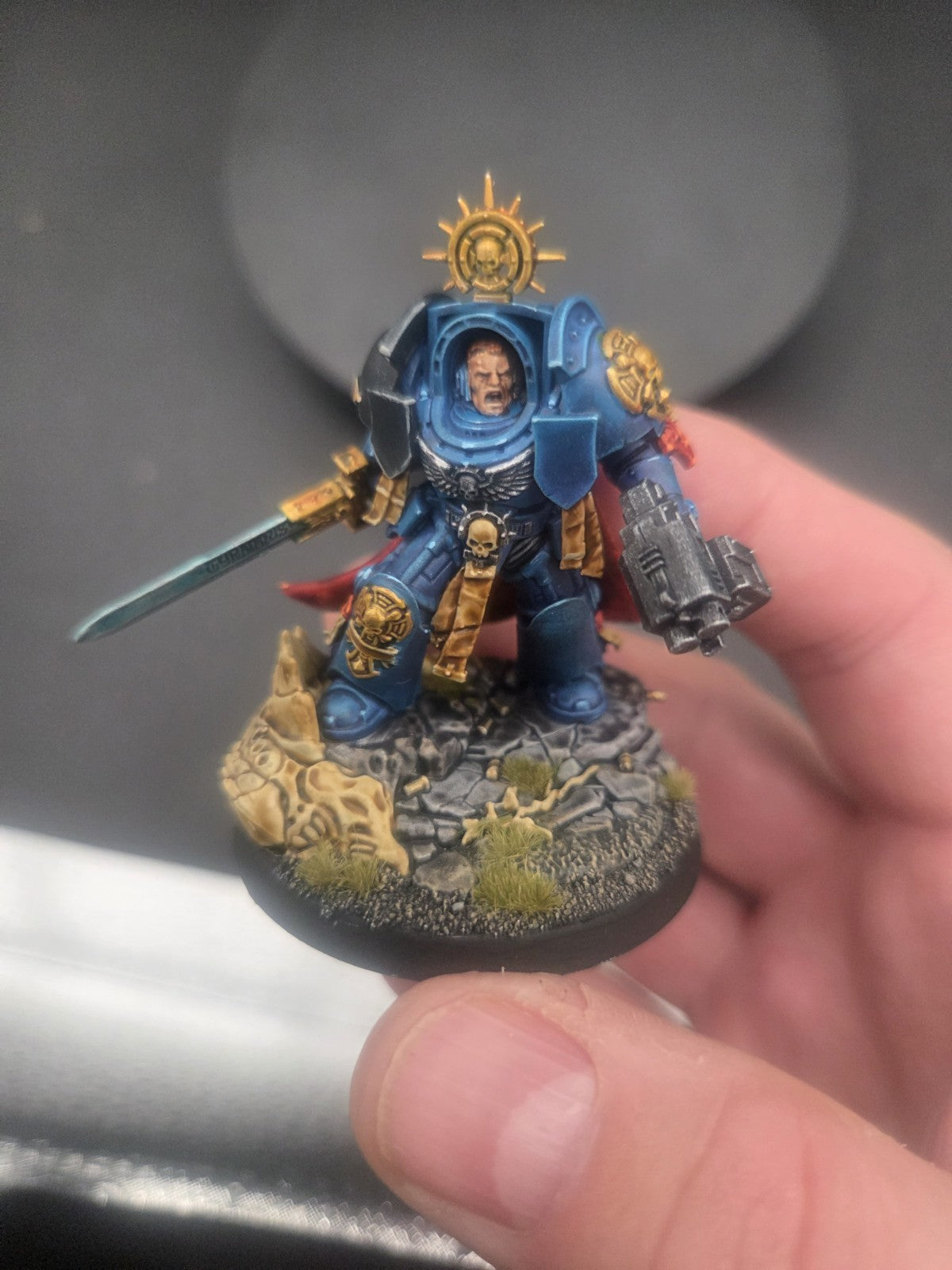 Well Painted Captain in Terminator Armour Tabletop Ready Warhammer 40k5