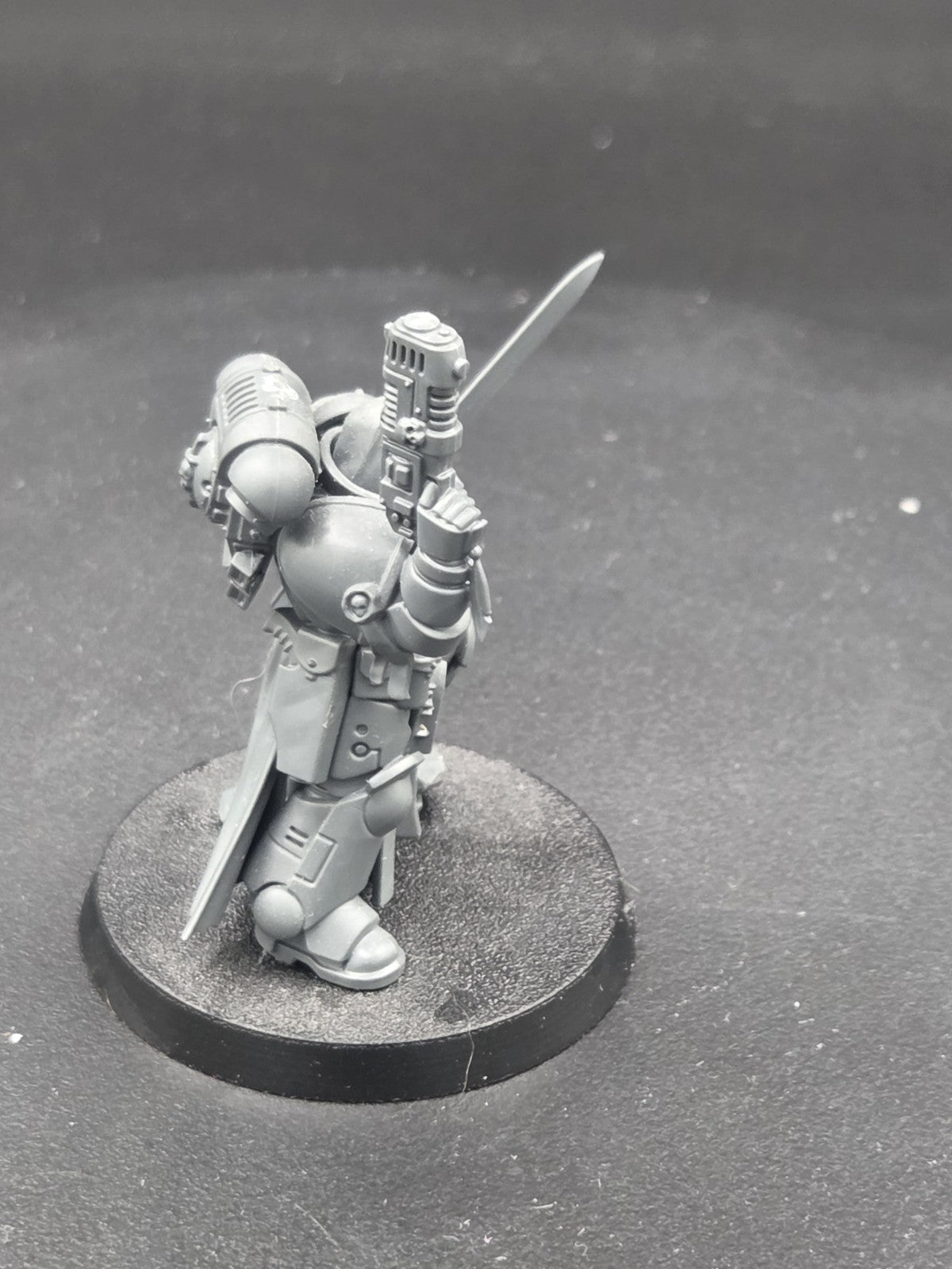 Dark Angels Primaris Lieutenant Zakariah Warhammer 40k Space Marines built RARE3