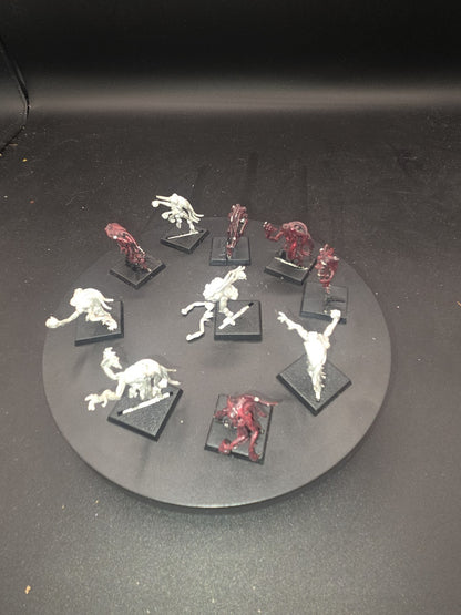 Warhammer 40k Fantasy Chaos Daemons Pink/Blue Horrors of Tzeentch metalOOP X101
