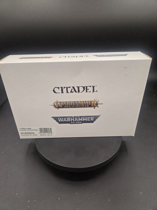 Fyreslayers Magmic Invocations Warhammer Age of Sigmar NiB0