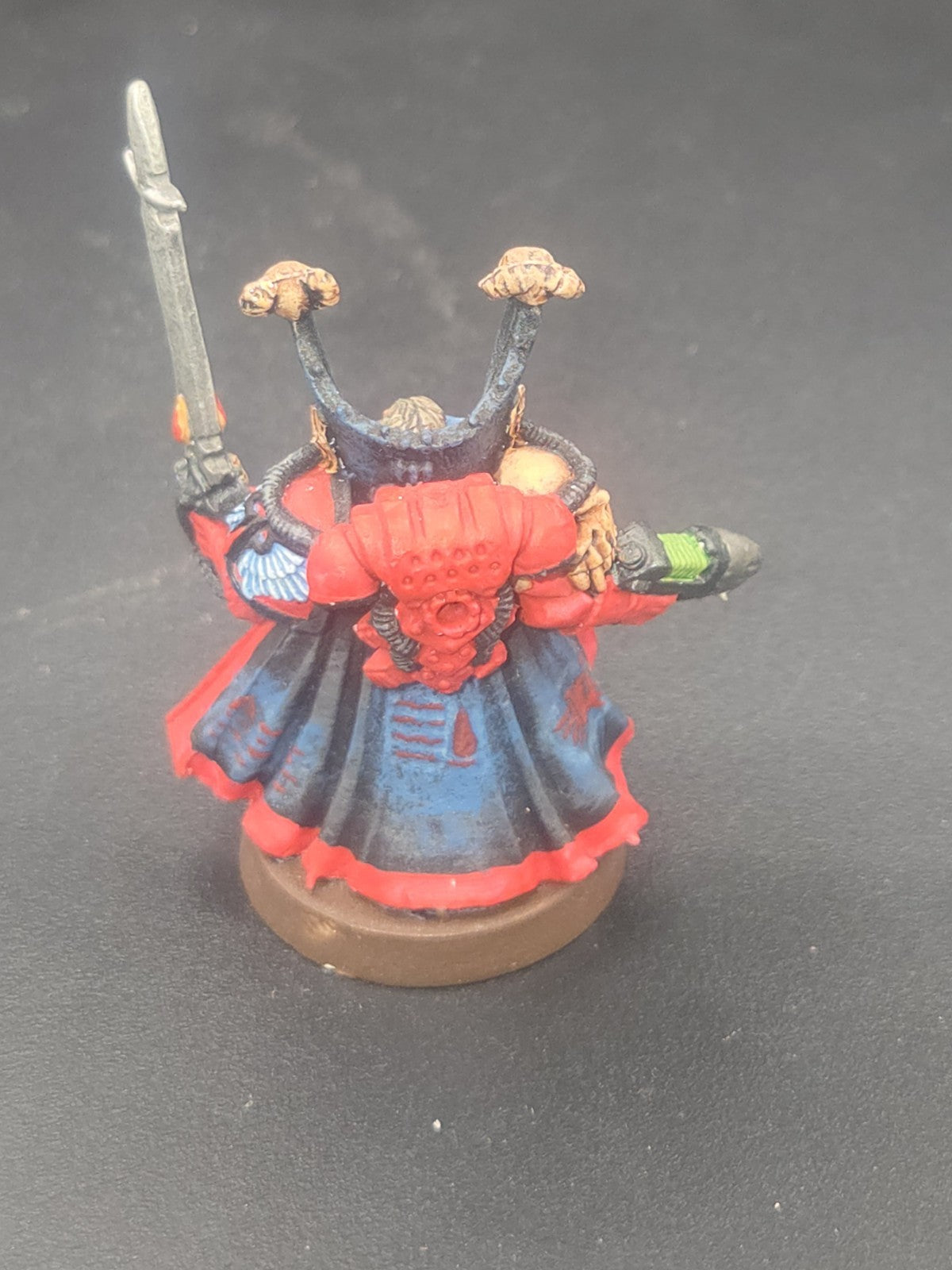 Warhammer 40K Metal Blood Angels Chief Librarian Mephiston Painted Metal OOP2