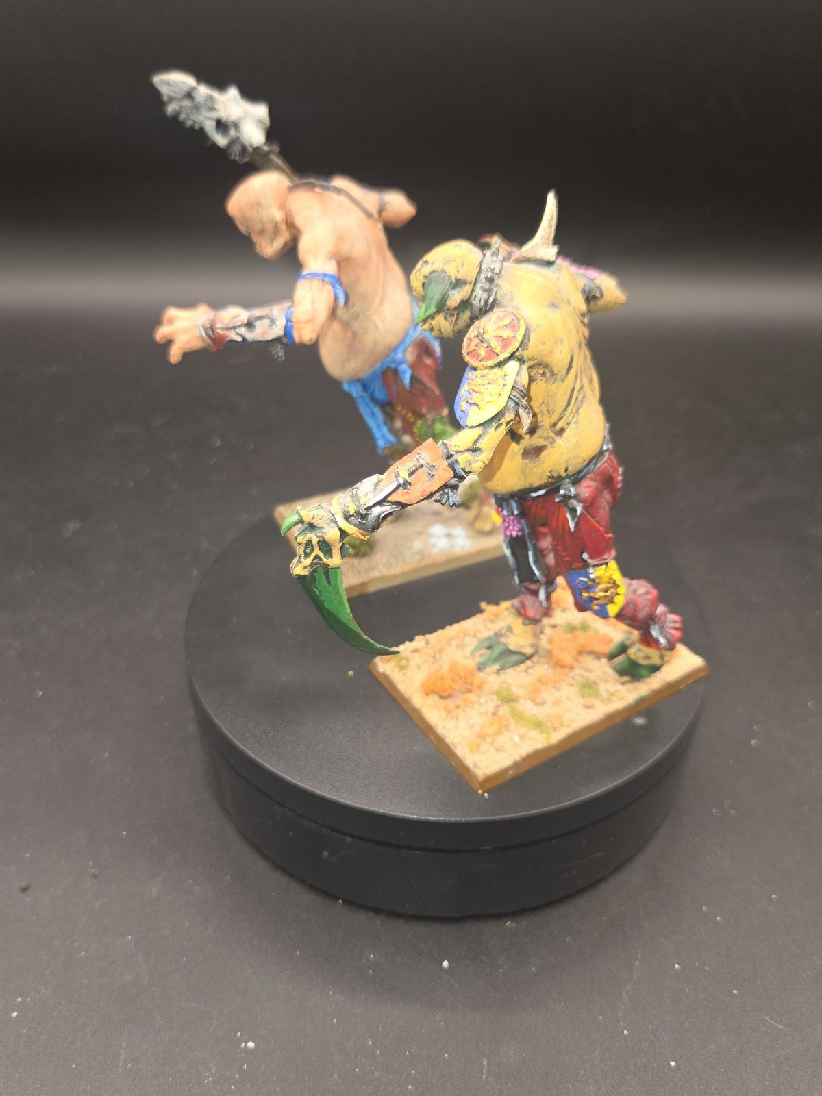 Warhammer Ogre Kingdoms Sons of Behemat Gargants x2 Tabletop Ready Painted 1