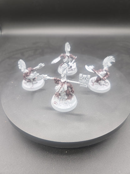 FYRESLAYERS 4 Chosen Axes some paint Warhammer Sigmar 03010