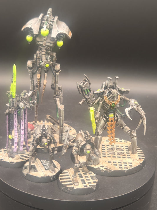 Necron Royal Court Well Painted Indomitus Warhammer 40k0