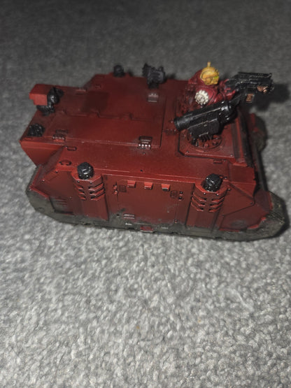 BLOOD ANGELS Rhino Tank #1 WELL PAINTED Warhammer 40K1