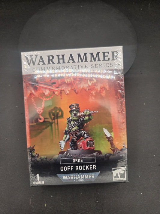 Ork Goff Rocker Miniature 40k Commemorative Series NiB Warhammer GW Sealed0