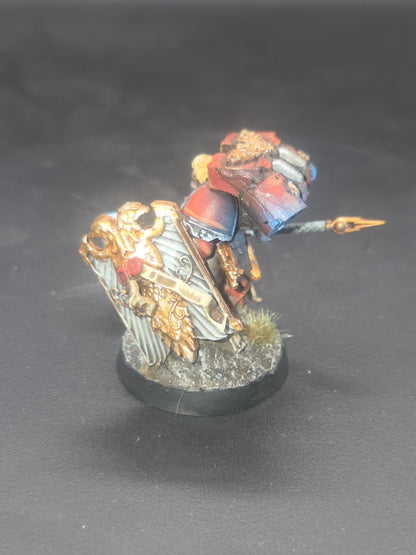 Warhammer 40k Blood Angels Space Marine Smash Captain kitbash1