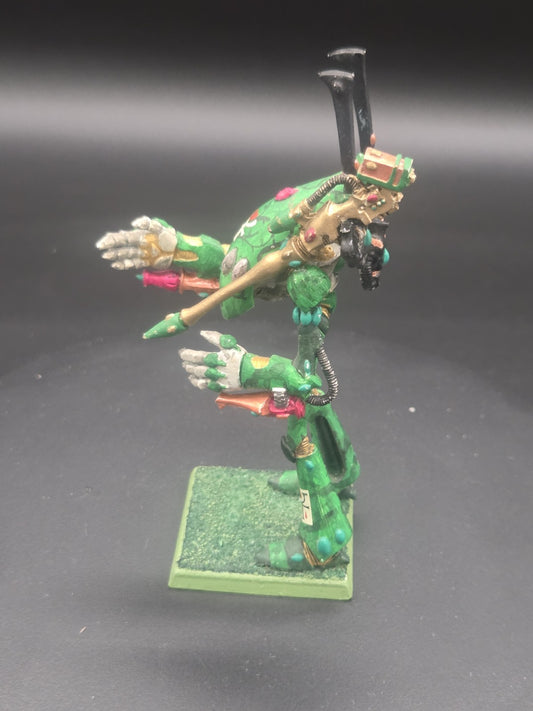 Warhammer 40k Eldar Dreadnought Wraithlord Painted 2nd  Metal OOP 1