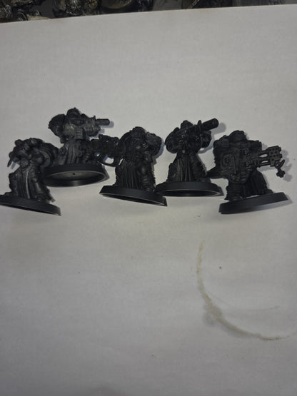 Sternguard Veteran Squad Firstborn 40k built primed black0