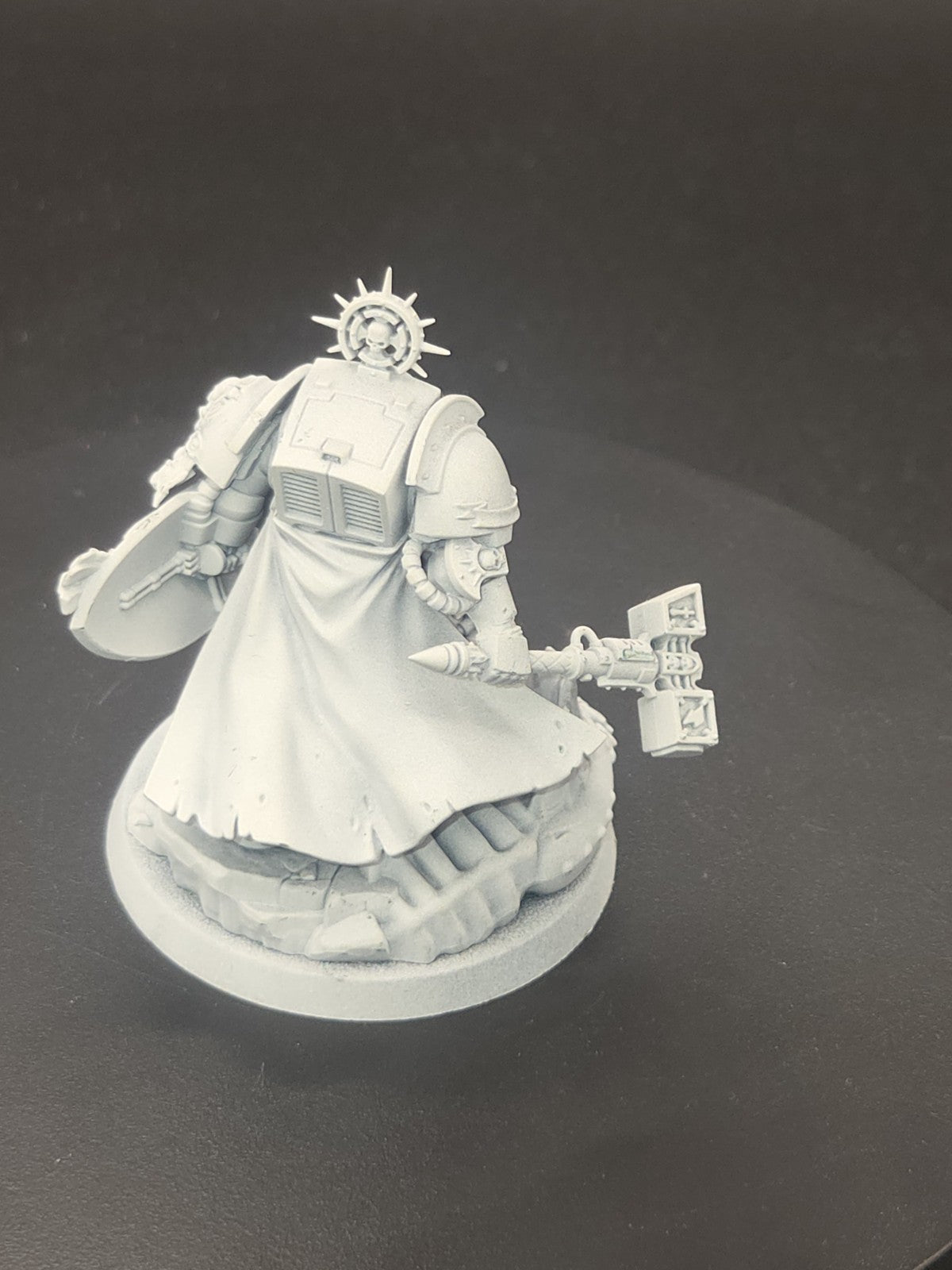 Warhammer 40k - Dark Angels Kitbashed Captain in Terminator Armor 2
