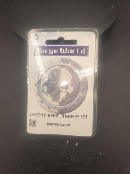 Legion Phobos Chainaxe Set Upgrade Warhammer Forgeworld  NiB Sealed  40k0