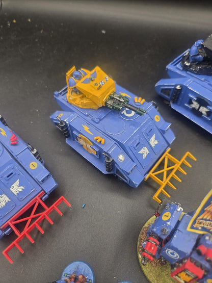 Space Marines 2E Ultramarines Metal lot Well painted2