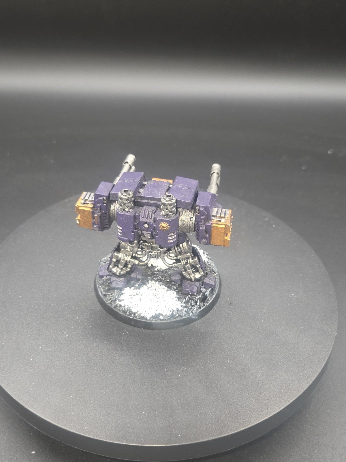 Emperor's Children Venerable Dreadnaught with Mortis pattern Autocannons3