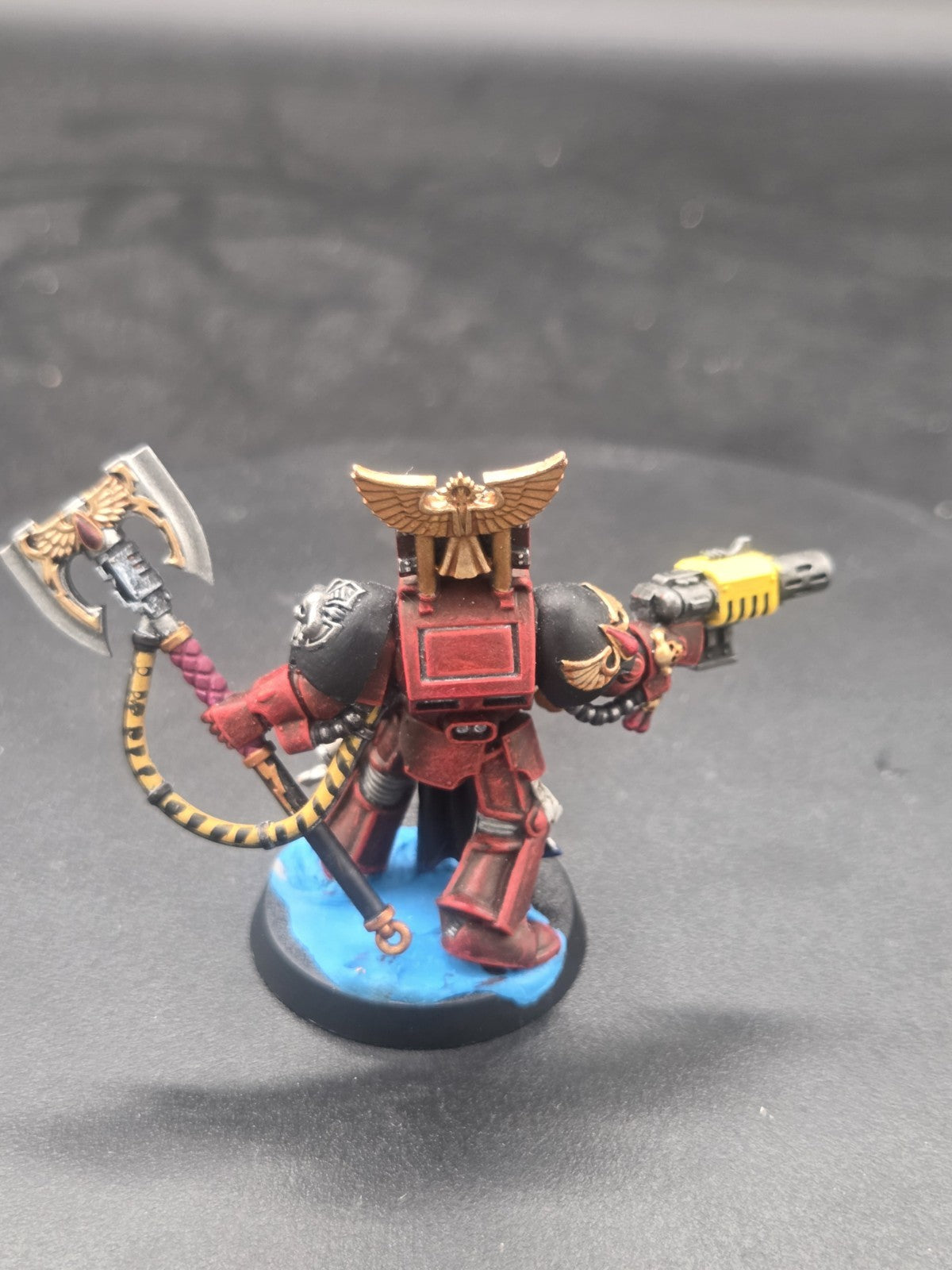 Blood Angels Librarian in Terminator Armor - #170342 - Very Well Painted2