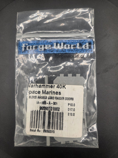 Blood Angels Land Raider Doors Warhammer 40k Blood Angels Forgeworld OOP NiB0