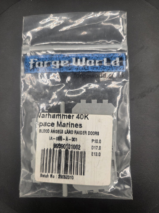 Blood Angels Land Raider Doors Warhammer 40k Blood Angels Forgeworld OOP NiB0