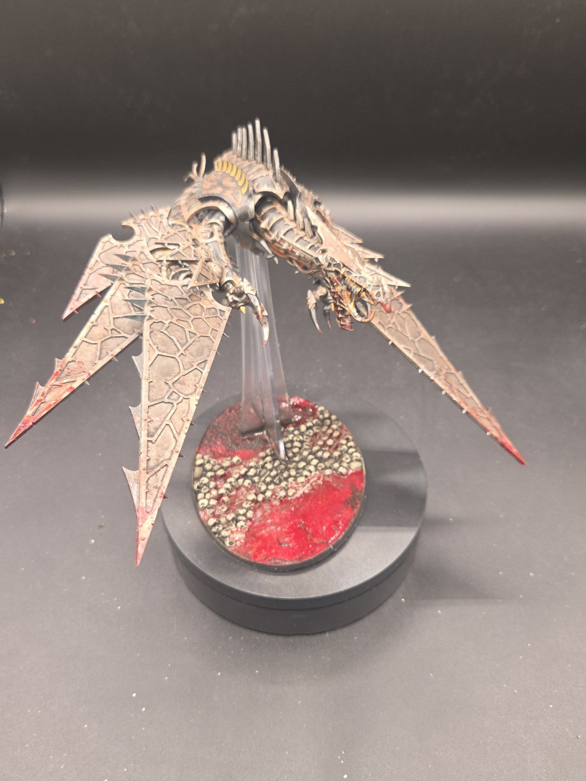 Warhammer 40k Chaos Space Marines - Heldrake Iron Warriors painted & based well3