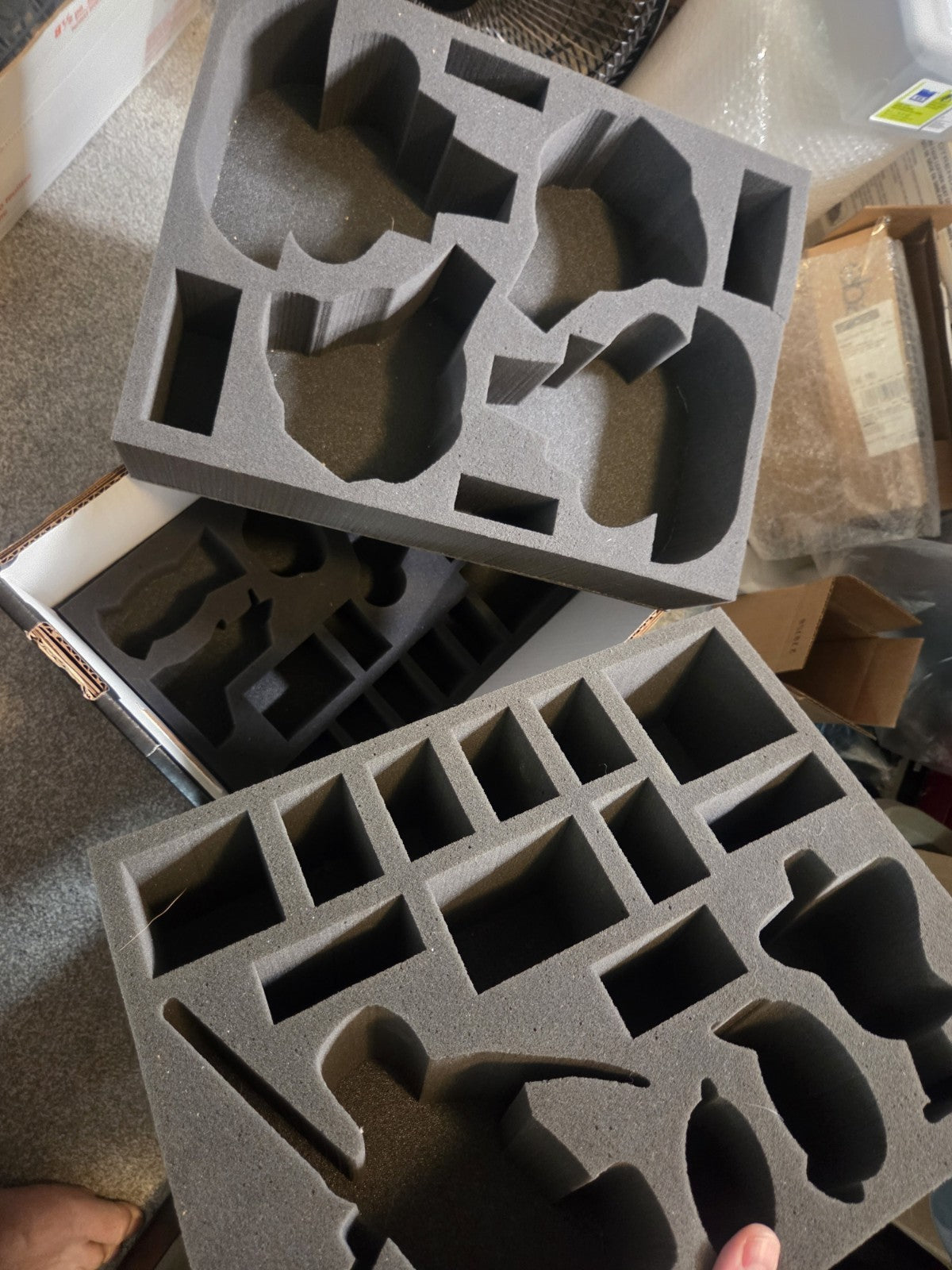 large Hedonites of Slaanesh Army AOS with custom cut foam box8