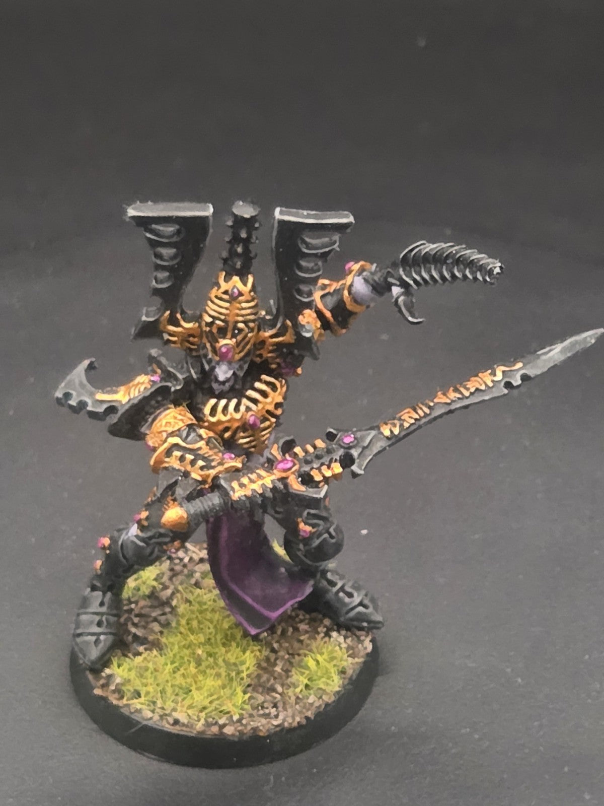Oop Metal Eldar Avatar Of Khaine Warhammer 40k Aeldari Tabletop ready Kitbashed 0