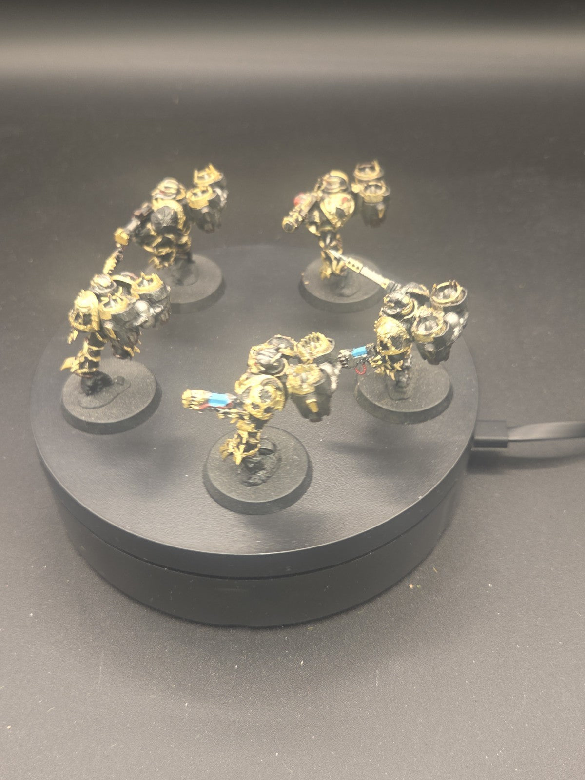 Black LegionWarhammer 40K Tabletop Ready Chaos Space Marines Raptors painted1