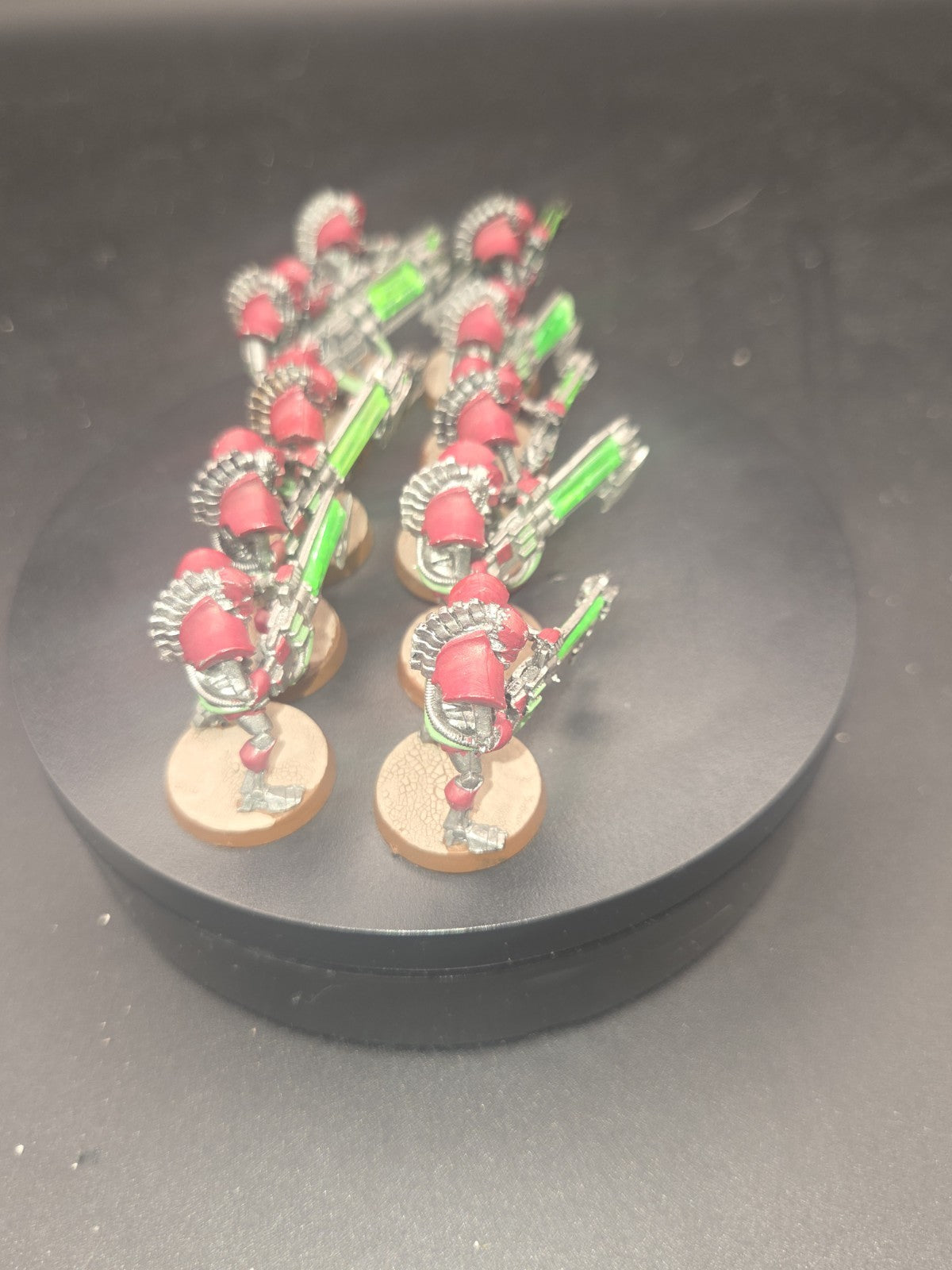 Warhammer 40k: Necron - Immortals x10 Metal Tabletop ready Painted see descripti3