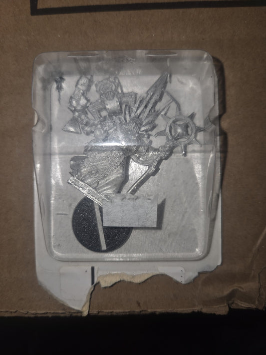 Warhammer 40K Chaos Sorcerer With Plasma Pistol - OOP NiB see desc0
