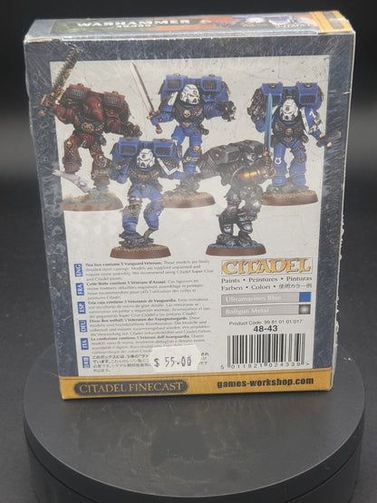 Warhammer Space Marine Vanguard Veteran Squad Citadel Finecast Sealed 20111