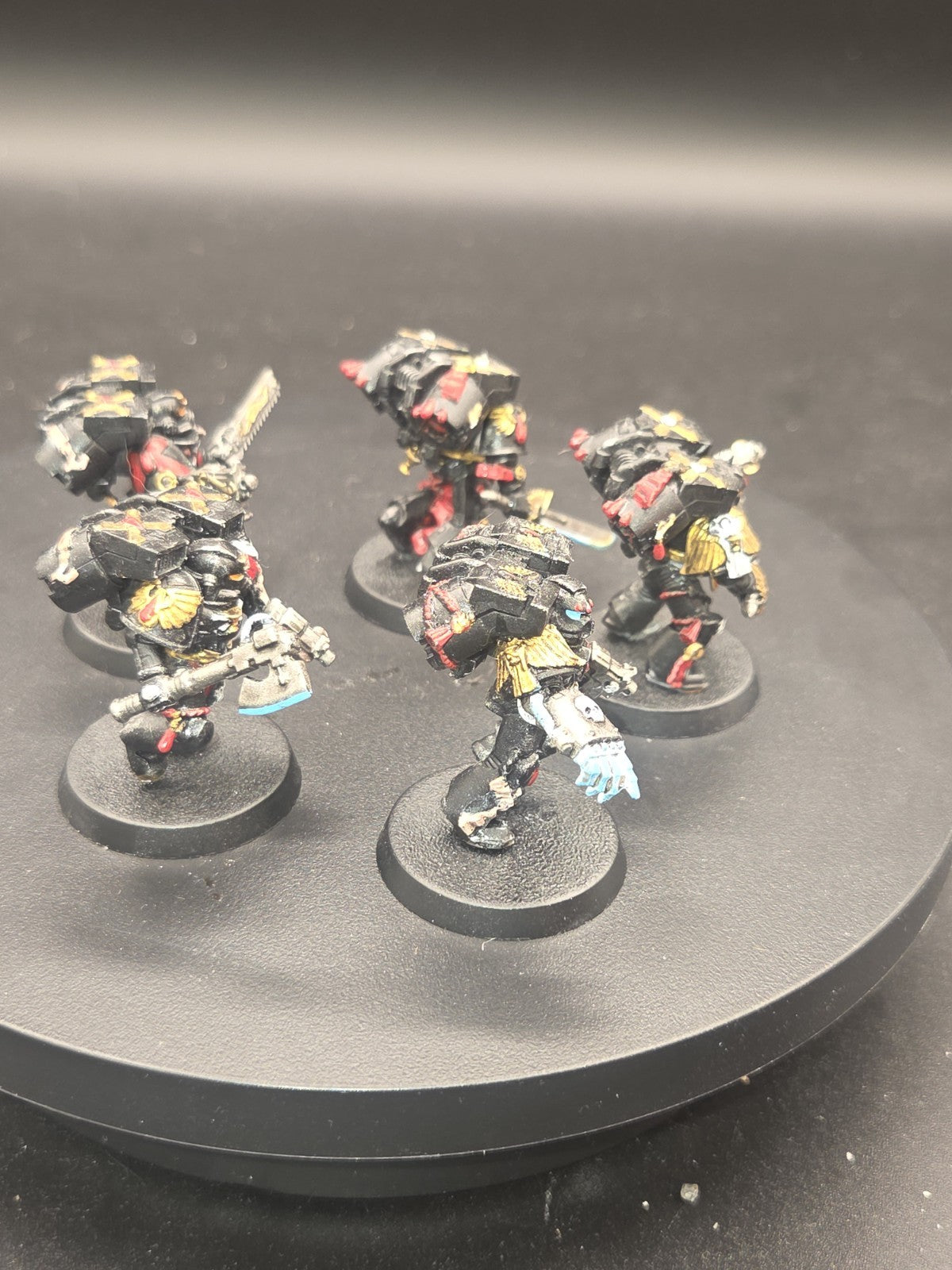 BLOOD ANGELS 5 Death Company With Jump Pack #16 Well PAINTED Warhammer 40K3