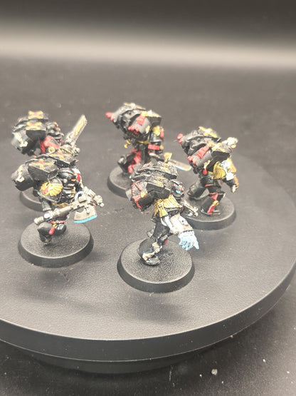 BLOOD ANGELS 5 Death Company With Jump Pack #16 Well PAINTED Warhammer 40K3