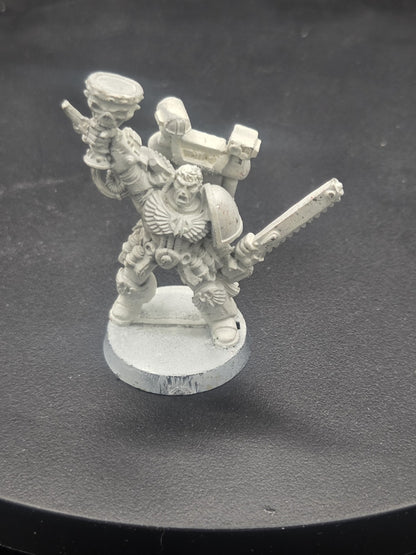 Warhammer 40K Metal Blood Angels Brother Corbulo Sanguinary Priest - RARE & OOP0