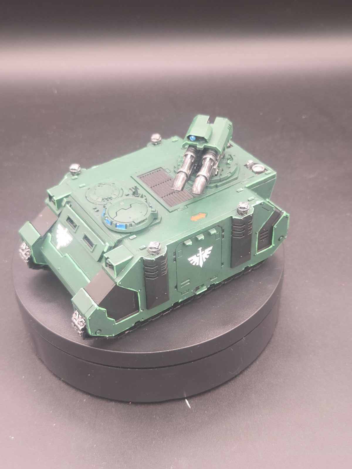 Dark Angels Razorback/Rhino  well painted 3 available exact same0