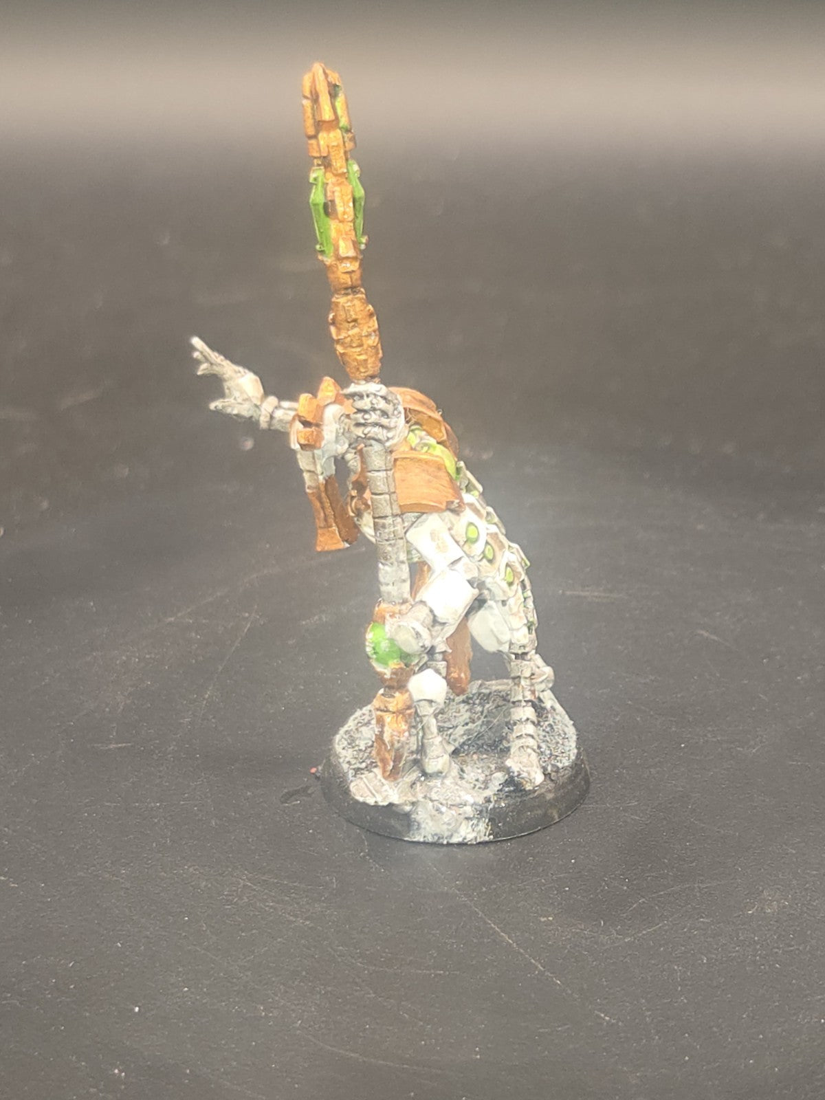 Games Workshop Necron Cryptek Miniature Tabletop ready  Painted Finecast1