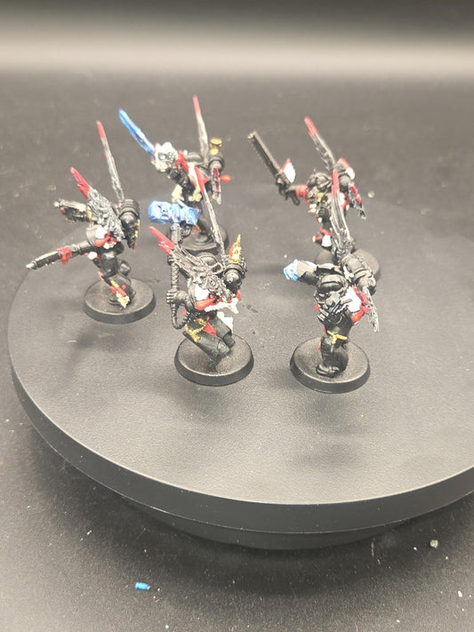 BLOOD ANGELS 5 Death Company With Jump Pack and Wings Well Painted Warhammer 40K1