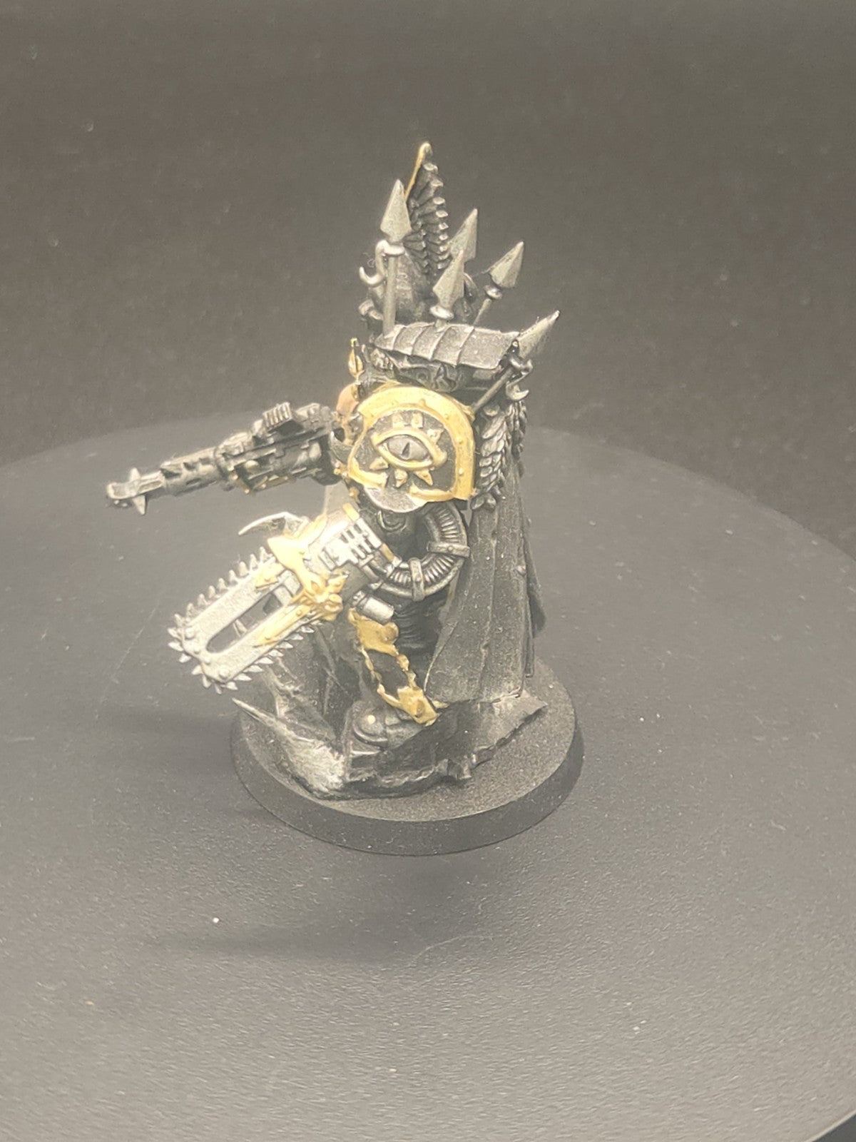 Games Workshop Warhammer 40K Chaos Space Marines Chaos Lord In Terminator Armor1
