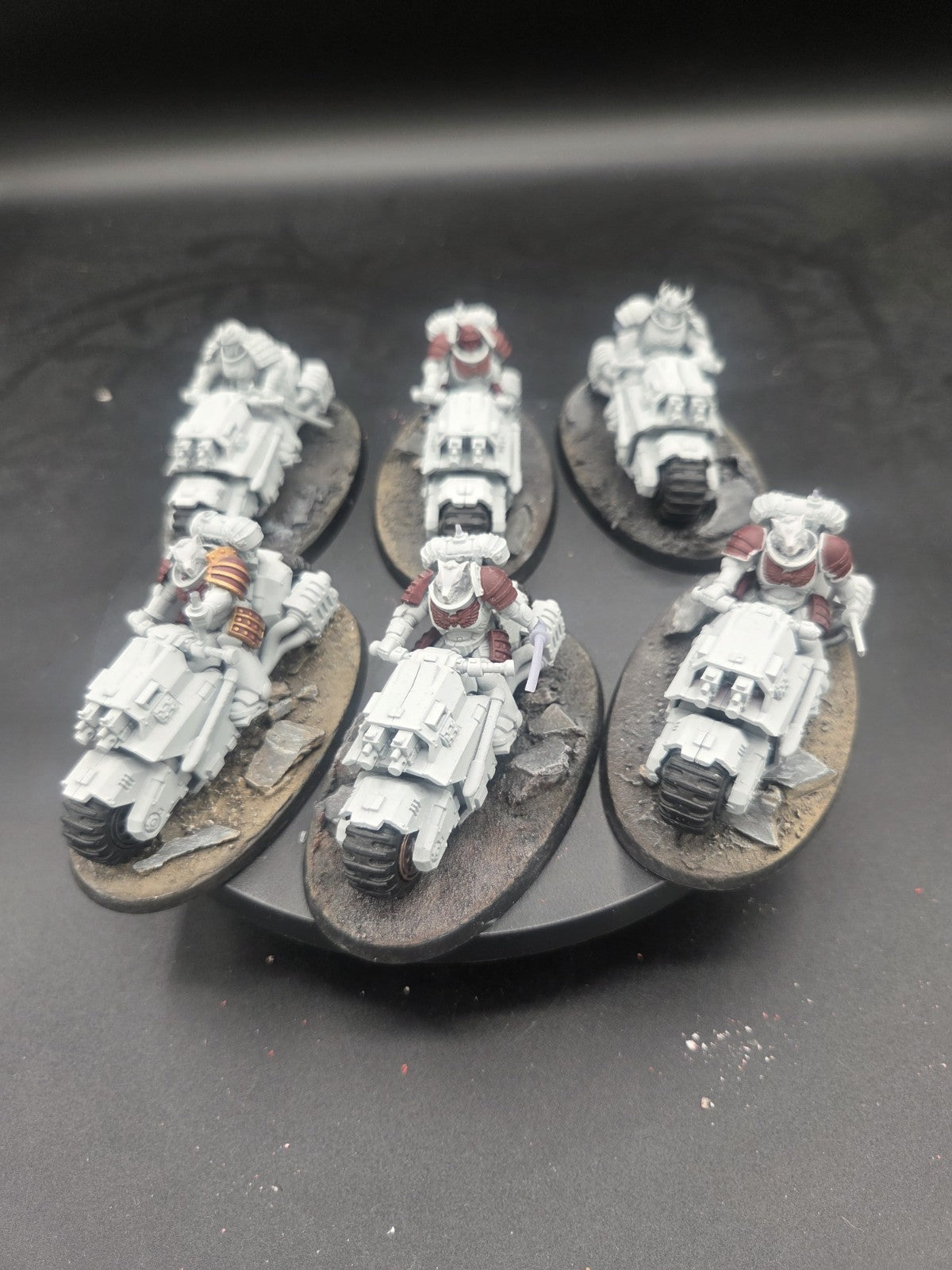 Warhammer 40k Primaris Outriders Squad x2 Samurai kitbash ( See description)0