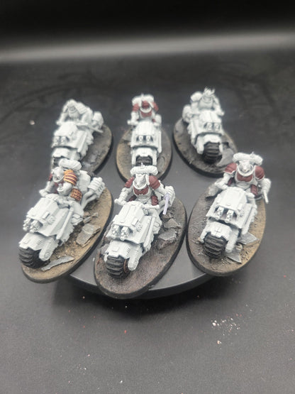 Warhammer 40k Primaris Outriders Squad x2 Samurai kitbash ( See description)0