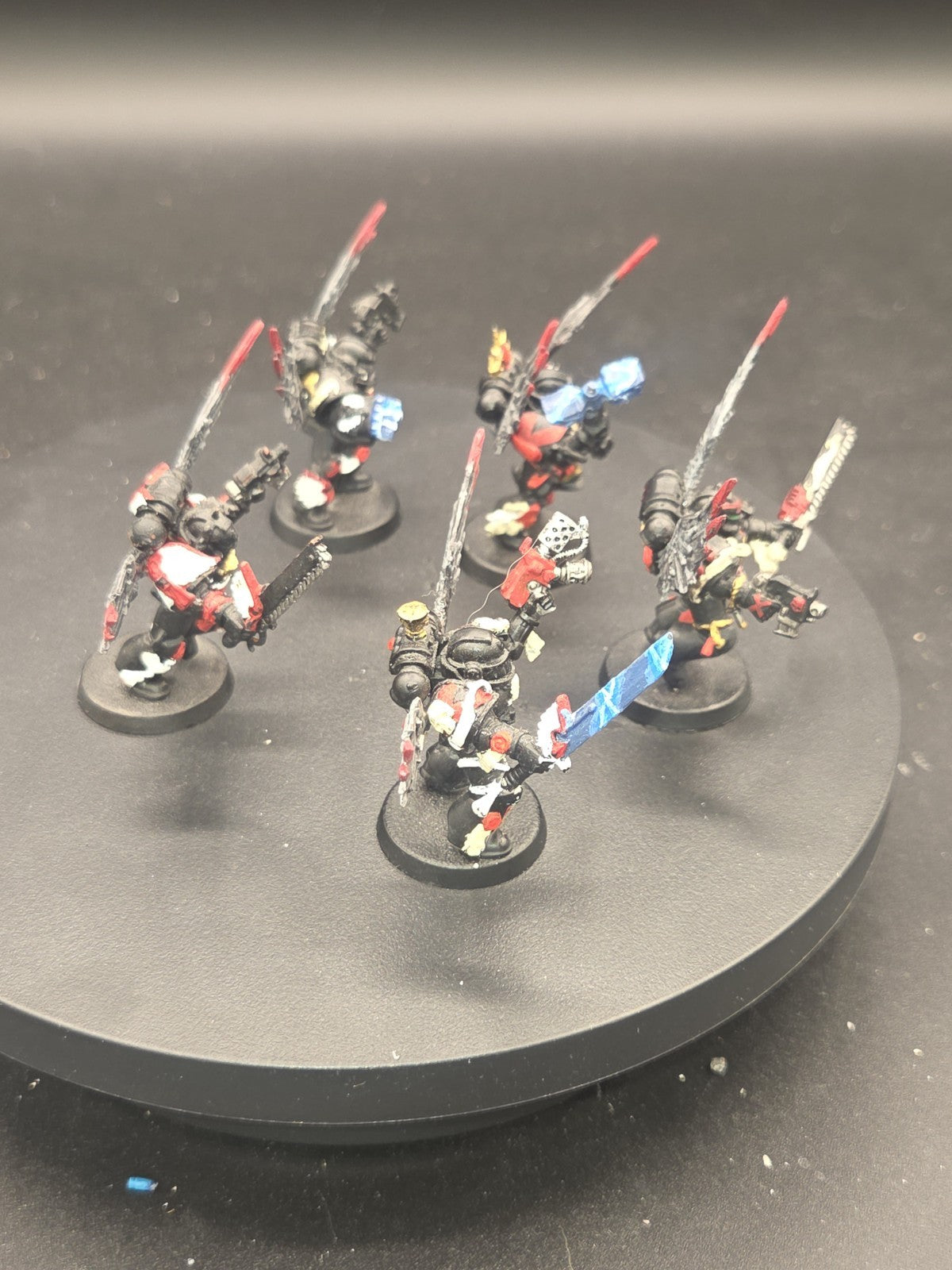 BLOOD ANGELS 5 Death Company With Jump Pack and Wings Well Painted Warhammer 40K3
