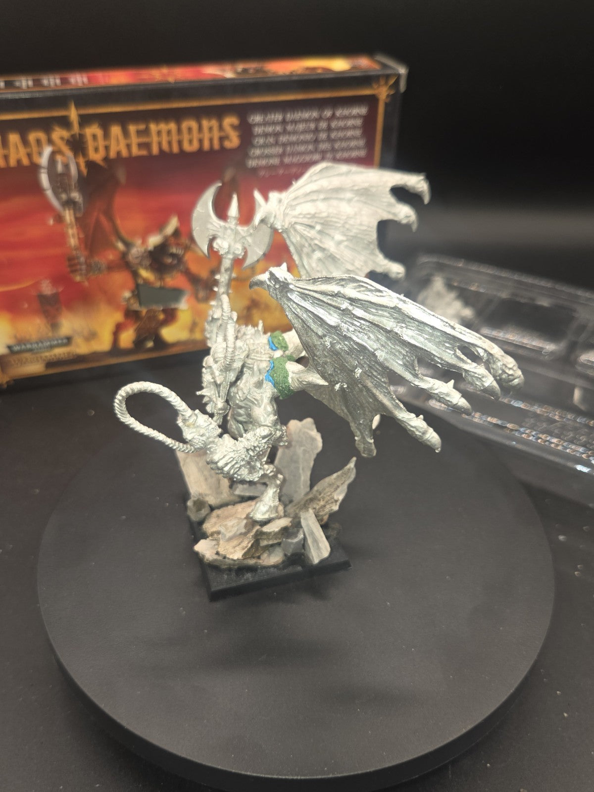 Greater Daemon of Khorne Warhammer Bloodthirster 40K Chaos Demon see description2